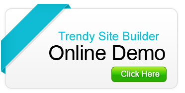 Trendy Site Builder Online Demo